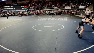 D 2 132 lbs Champ. Round 1 - Michael Nix, Caddo Magnet vs Ayden Morales, Lakeshore