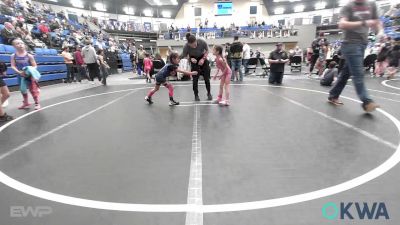 46-49 lbs Rr Rnd 2 - Magnolia Law, Morrison Takedown Club vs Robyn Dunn, Ponca City Wildcat Wrestling