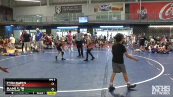 75 lbs Quarters & 1st Wb (16 Team) - Ethan Harris, Team Palmetto vs Blaine Ruth, Higher Calling