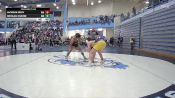 150 lbs Cons. Round 6 - Nicolas Chavez, Burley High School vs Jackson Beck, Meridian