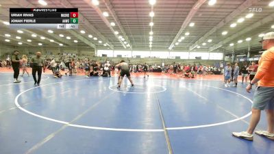 230 lbs Round Of 16 - Uriah Rivas, Mat Assassins Red vs Jonah Fierle, All-American Wrestling Club MS