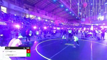 90 lbs Final - Zavian Palma-vigil, Duran Elite vs Jed Spencer, Slyfox