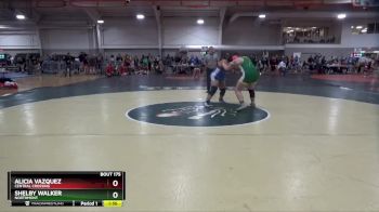 235 lbs Champ. Round 1 - Shelby Walker, NORTHMONT vs Alicia Vazquez, CENTRAL CROSSING