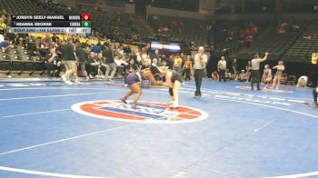 140 Class 2 lbs Cons. Round 2 - Jordyn Seely-Manuel, Waynesville vs Keanna George, Eureka