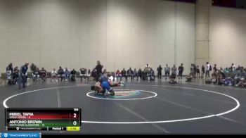 198 lbs Semis & 3rd Wb (16 Team) - Miriel Tapia, Eagle Empire vs Antonio Brown, South Dade Gladiators