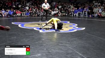 129 lbs Final - Isaiah Cortez, Gilroy vs Nikade Zinkin, Clovis