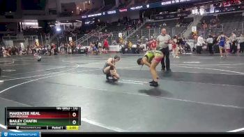 132 lbs Cons. Semi - Makenzee Neal, Team Montana vs Bailey Chafin, Team Oregon