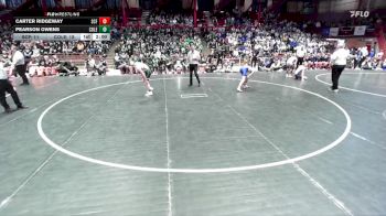 120 lbs D1/d2/d3 Finals (sat 3:00 P.m.) - Pearson Owens, Coleman vs Carter Ridgeway, Saint Croix Falls