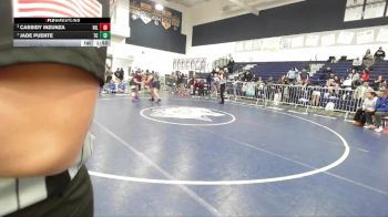 235 lbs 1st Place Match - Jade Puente, Temescal Canyon vs Cassidy Inzunza, Hillcrest