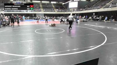 115 lbs Quarterfinal - Anthony Newsome, Milford vs Gabriel Guerra, Frederick