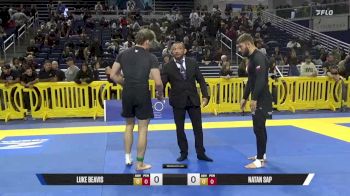 Natan Sap vs Luke Beavis 2025 Pan IBJJF Jiu-Jitsu No-Gi Championship
