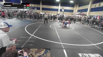 215 lbs Round Of 64 - Cj Peters, East Valley WC vs Michael Fleurant, Peterson Grapplers