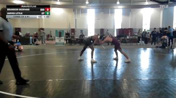 133 lbs Consi Of 8 #1 - Brandon Morvari, Minnesota vs Jarvis Little, Appalachian State