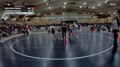 152 lbs Placement Matches (8 Team) - Shandrea Morgan, Cleveland High School vs Nora Pena-Corona, Clarksville High School