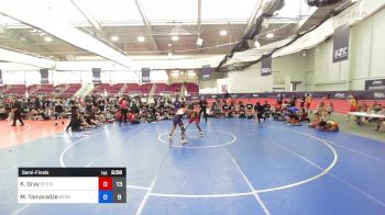 132 lbs Semifinal - Keysean Gray, Beat The Streets Baltimore vs Musa Tamaradze, Beat The Streets New England