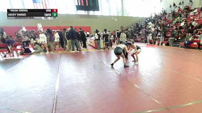 105 lbs Quarterfinal - Hilda Urena, El Paso Irvin vs Jacey Vargo, El Paso Chapin
