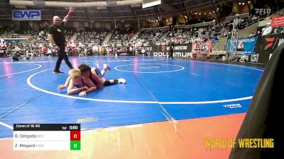 100 lbs Consi Of 16 #2 - Benito Delgado, Red Cobra Westling Academy vs Zion Mogard, CIWC-Team Intensity