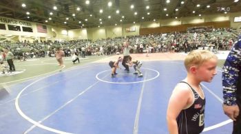 87 lbs Consi Of 4 - Brayden Ornelas, Madera WC vs Triton Wait, Twin City WC