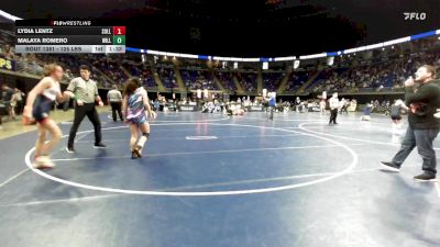 125 lbs Round Of 16 - Lydia Lentz, Sullivan County vs Malaya Romero, Williamsport