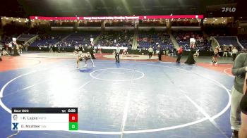 132 lbs Round Of 16 - Kyle Lajoie, Milford NH vs George McAteer, Xaverian