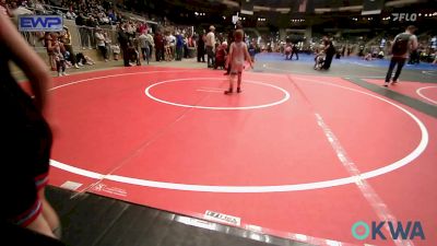 61 lbs Quarterfinal - Bryson Grigg, Tulsa Blue T Panthers vs Kristian Henry, Powerhouse Wrestling Club