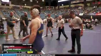 174 lbs Champ. Round 1 - Isaiha Casto, WVU Tech vs 12 Michael Scarponi, Doane