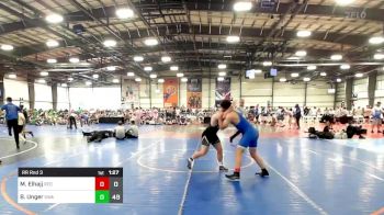 182 lbs Rr Rnd 3 - Mohammad Elhajj, Red Lion vs Brady Unger, SWA