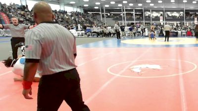 6 - 144 lbs Cons. Semi - Abyan Chowdhury, George C. Marshall vs Elijah Phoutasen, Landstown