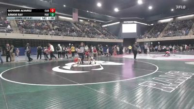 48 lbs Consi Of 8 #1 - Giovanni Alvarez, Clarksburg vs Armor Ray, Port Matilda