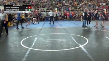 122 lbs Cons. Semi - Luciana Offredo, Worthington vs Dayza Daugherty, Greenfield McClain