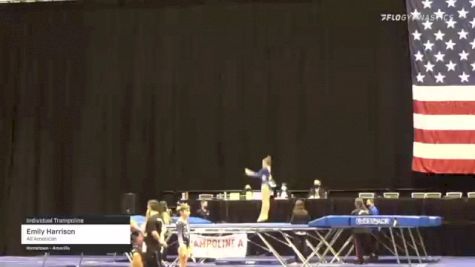 Emily Harrison - Individual Trampoline, All American - 2021 USA Gymnastics Championships