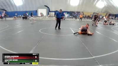 105 lbs Finals (2 Team) - Ayden Hudson, Killer Elite vs Sawyer Bond, OMP