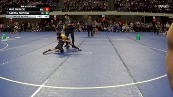 65 lbs Champ. Round 1 - Jase Briscoe, Morris Wrestling Club vs Daxton Destival, Wapsie Valley
