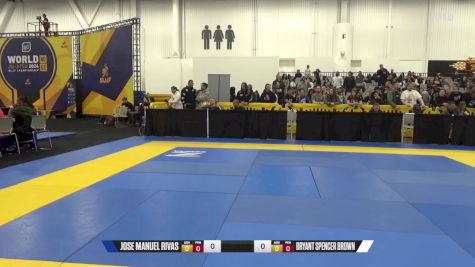 Bryant Spencer Brown vs Jose Manuel Rivas 2024 World IBJJF Jiu-Jitsu No-Gi Championship