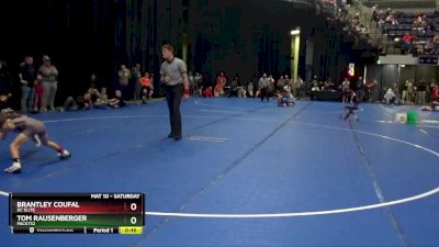 60 lbs Semifinal - Brantley Coufal, DC Elite vs Tom Rausenberger, Pack732