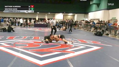 138 lbs Consi Of 64 #1 - Matthew Almedina, PA vs Grayson Davis, DE