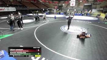 126 lbs 1st Place Match - Roman Arakelyan, Birmingham Community Charter High School Wrestling vs Uriah Hawkins, Valhalla High School Wrestling