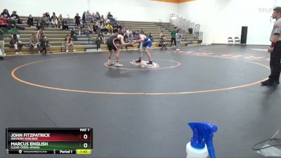 157-165 B Round 5 - John FitzPatrick, Western Dubuque vs Marcus English, Clear Creek-Amana