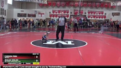 50 lbs Champ. Round 1 - Carson Finn, Bemidji vs Rogan Nolan, Big Game Wrestling Club