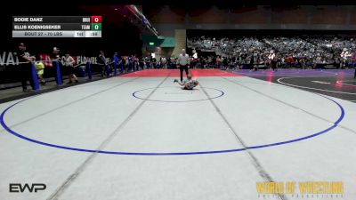 70 lbs Quarterfinal - Bodie Danz, Bruin Elite vs Ellis Koenigseker, Team Colorado