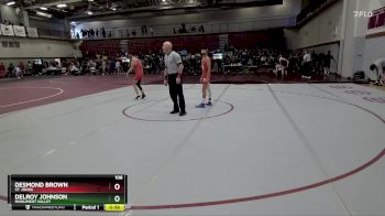 106 lbs Cons. Round 1 - Delroy Johnson, Monument Valley vs Desmond Brown, St. Johns
