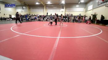 100 lbs Consolation - Charlee Peters, Tahlequah Girls HS vs Keegan Cooper-Lee, Jay High School 2024