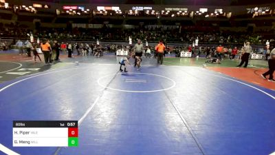 60 lbs Round Of 32 - Hudson Piper, Yale Street vs Grayson Meng, Williamstown Braves