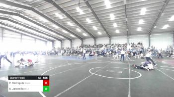 123 lbs Quarterfinal - Pablito Rodriguez, Alamosa vs Anthony Jaramillo, Belen Jr Wrestling