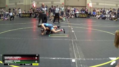 78 lbs Round 2 (4 Team) - Kennedy Hogan, Untouchables vs Kahmari Harrell, Beast Mode WA Green