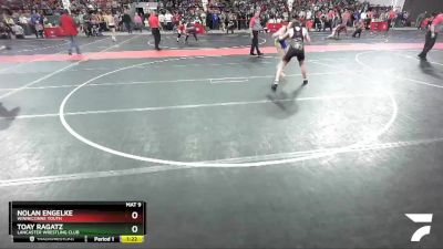 135 lbs Cons. Round 2 - Nolan Engelke, Winneconne Youth vs Toay Ragatz, Lancaster Wrestling Club