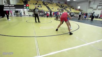 126 lbs 5th Place - Brody Keller, Grove vs Porter Chaney, Vinita JH