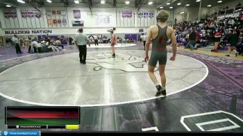 126 lbs Semifinal - Brycen Palmer, West Valley (Spokane) vs Keller Zangara, Mt. Spokane