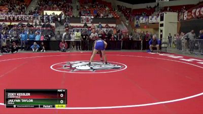 135 lbs Cons. Round 3 - Jailynn Taylor, Paola vs Zoey Kessler, Cherryvale