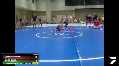 75 lbs Round 2 (6 Team) - Landen Reffner, TNAAU vs Syler Sayne, East TN Bomb Squad